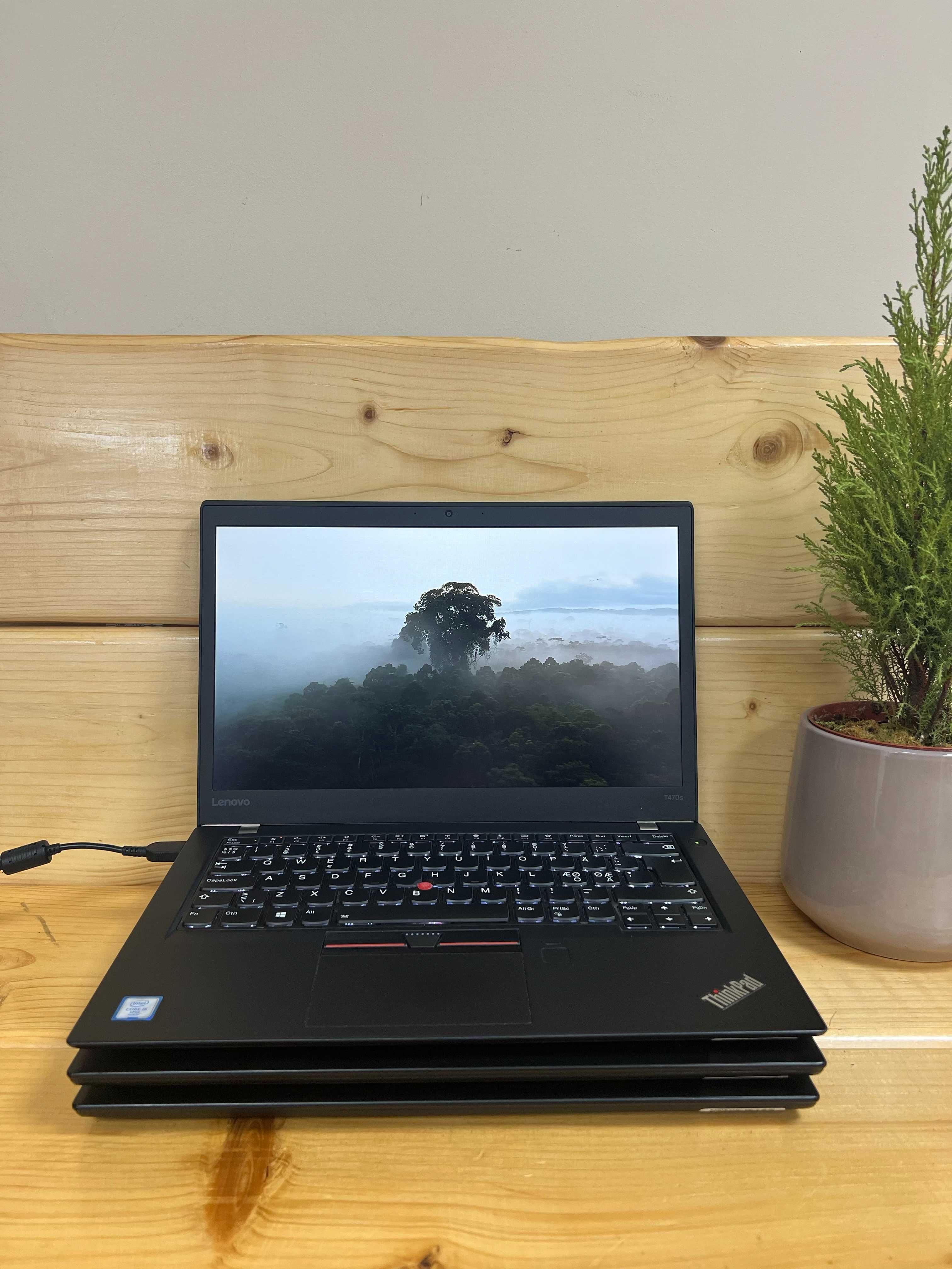 Ноутбук Lenovo ThinkPad T470s/i5-7200U/8 DDR4+SSD 256/14"IPS+ГАРАНТІЯ