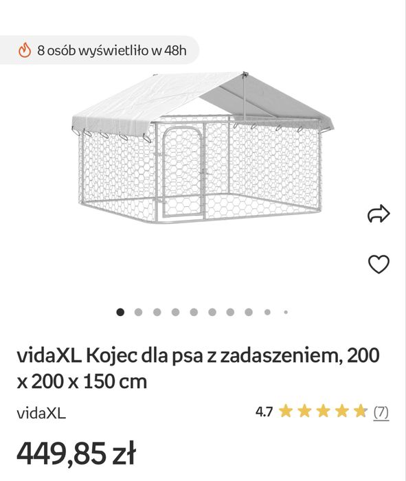 Lekki Kojec dla małego psa królika czy kur
