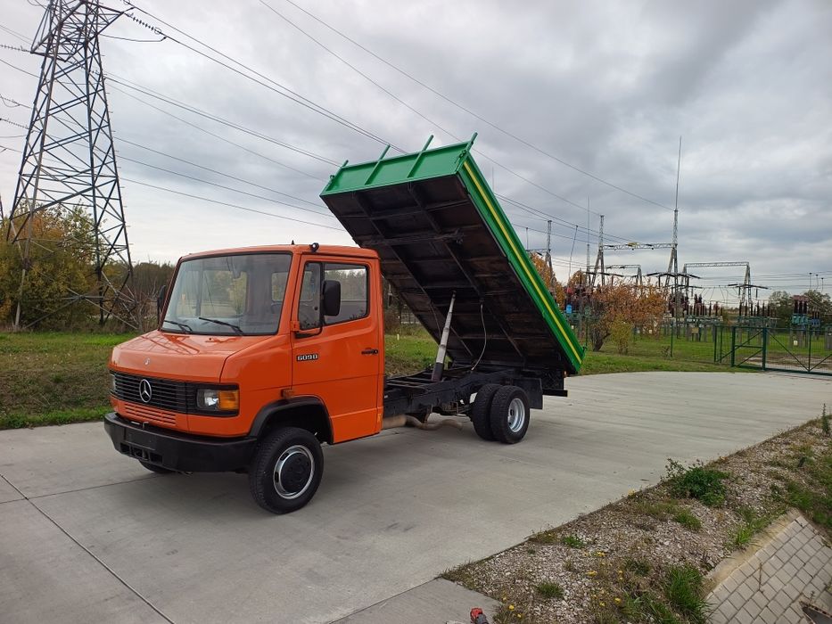 Mercedes 609 Vario Meiller kiper wywrotka DMC 3.5t kat B Iveco Mascot