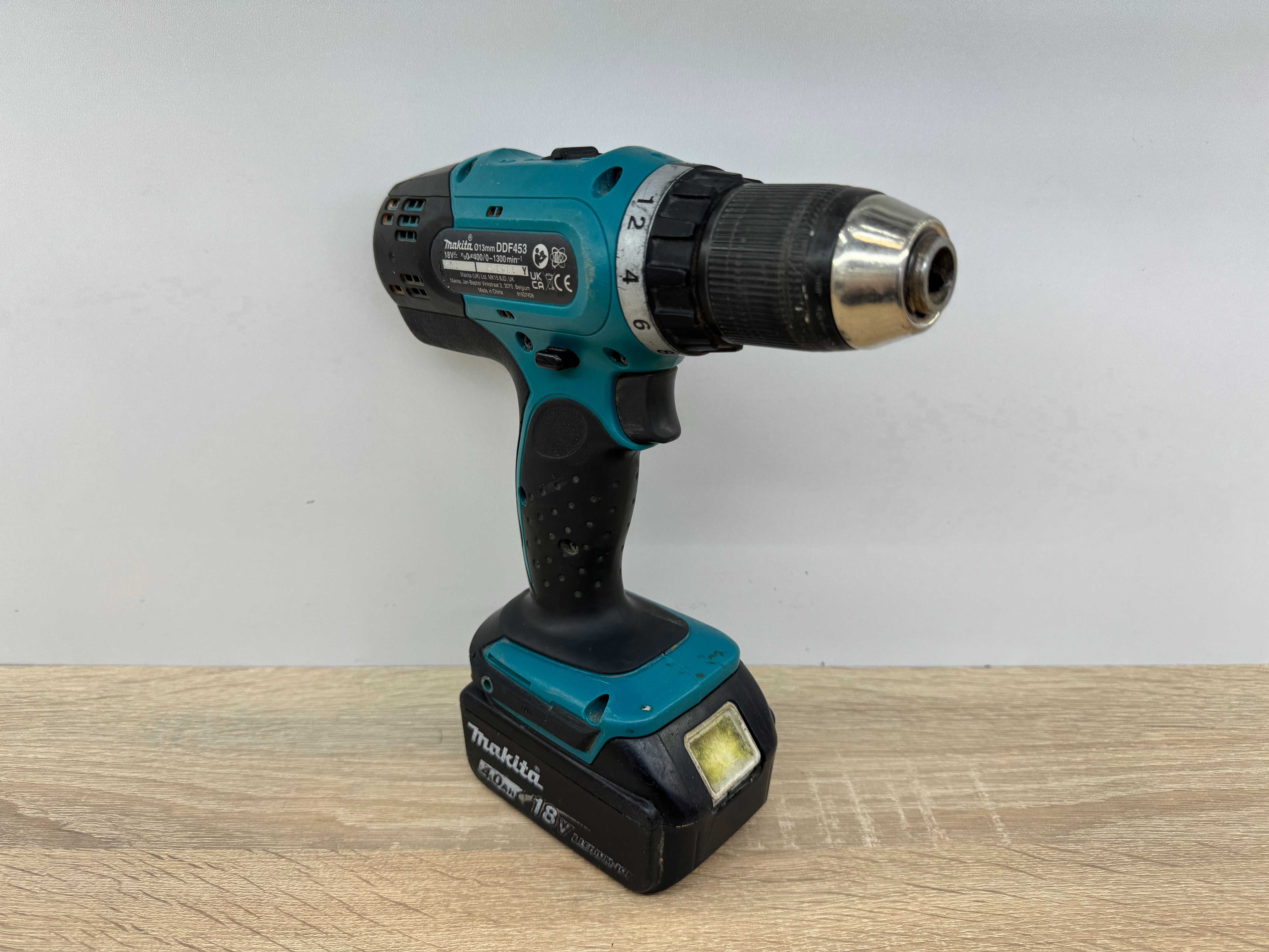 Wiertarko-wkrętarka Makita DDF453 + akumulator 4 Ah – świetna oferta!
