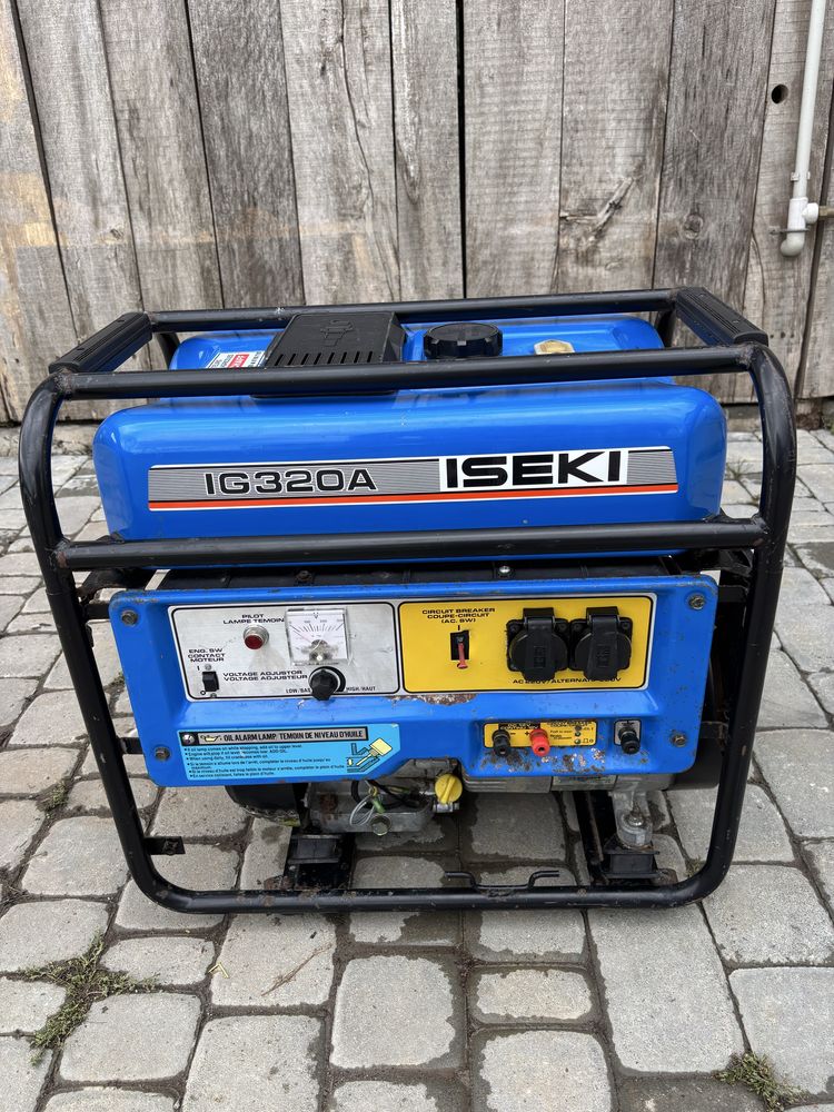 Бензо Генератор ISEKI IG320A Японія мідна обмотка