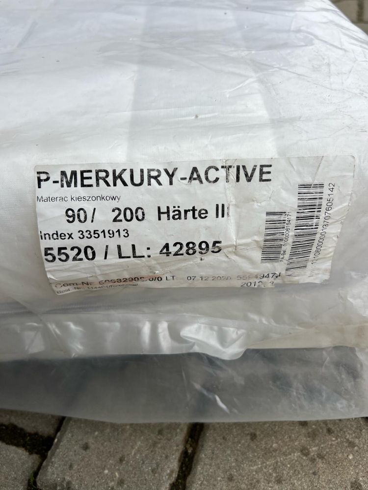 Materac p merkury active 90/200 harte III