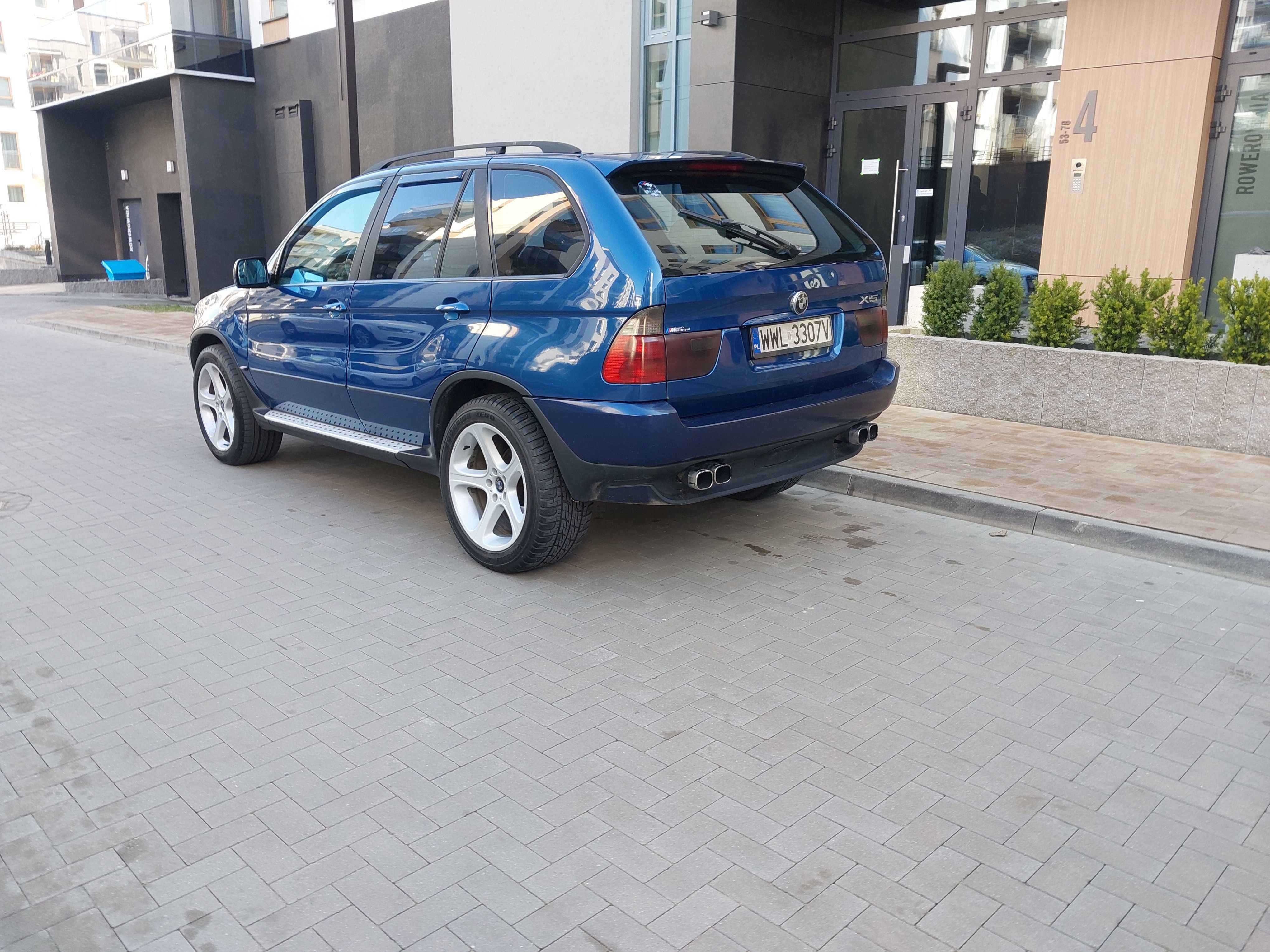 BMW X5 3.0D E53 Automat Topasblau