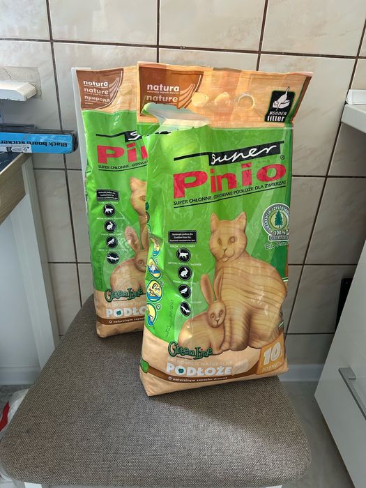 Karma oraz żwirek dla krolika