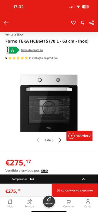VENDE-SE Forno Teka HCB6415