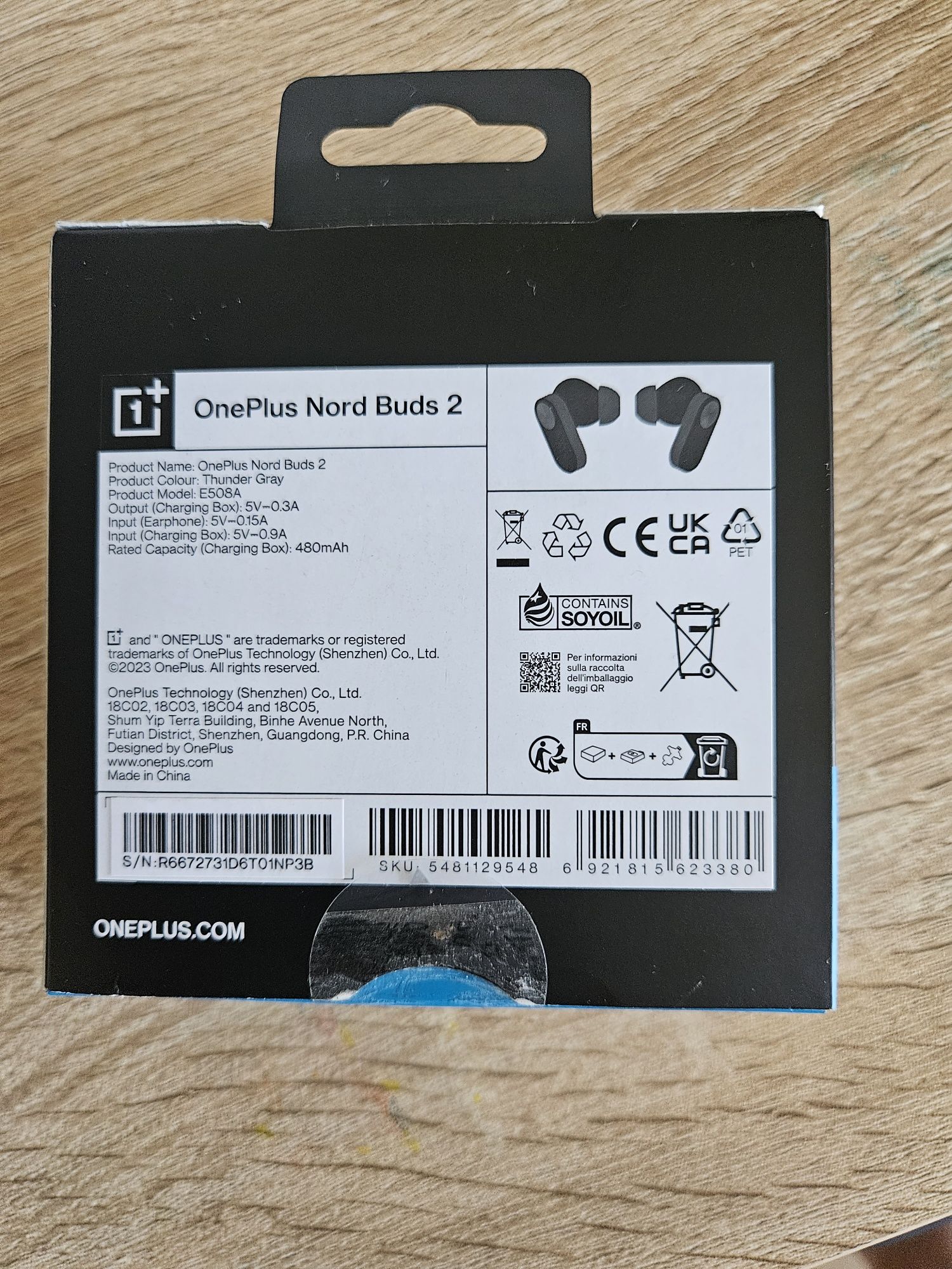 OnePLUS NORD BUDS 2 Thunder grey