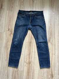 Jeans Lee granatowe