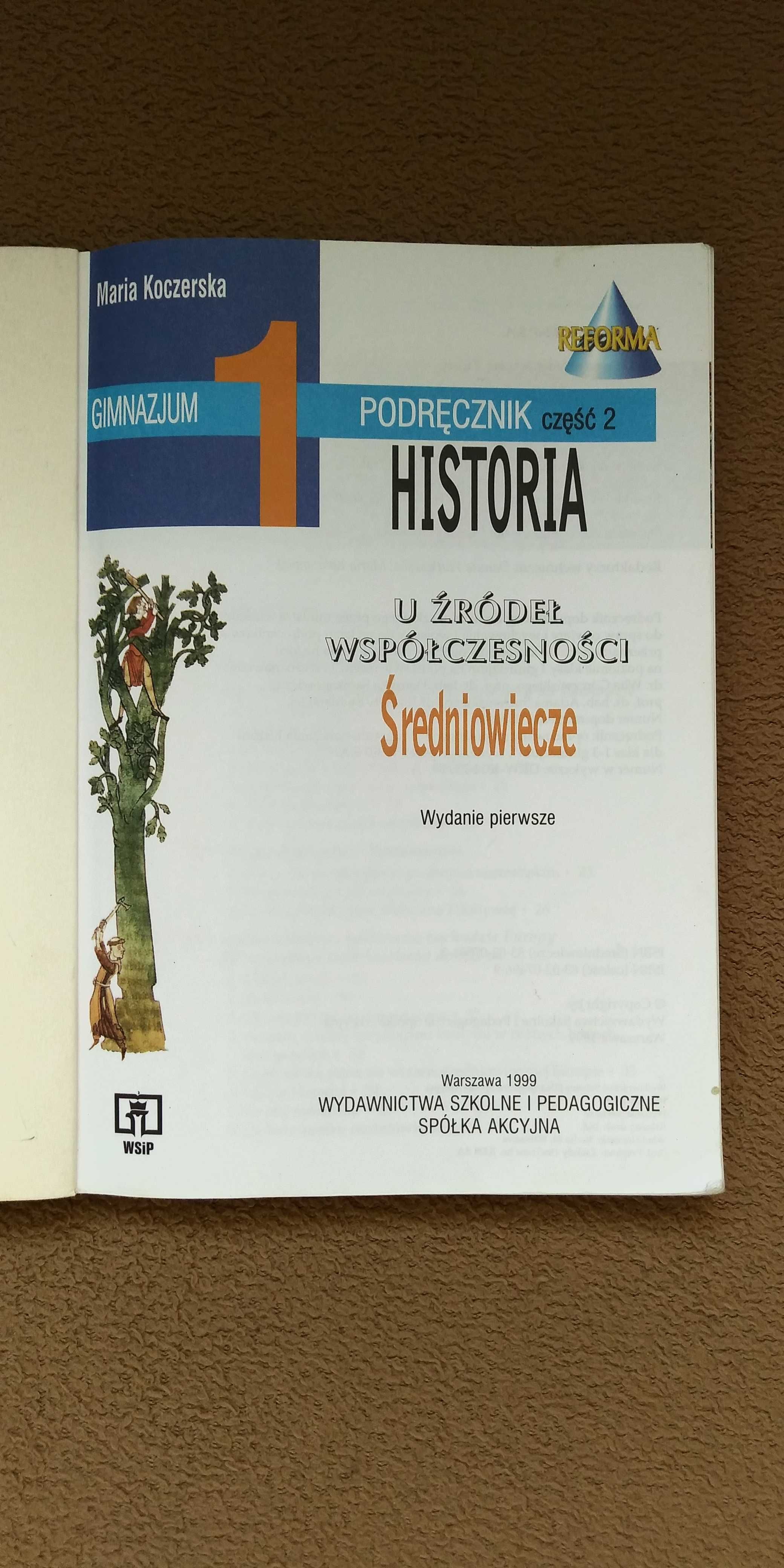 Podręcznik do gimnazjum "Historia Średniowiecze"