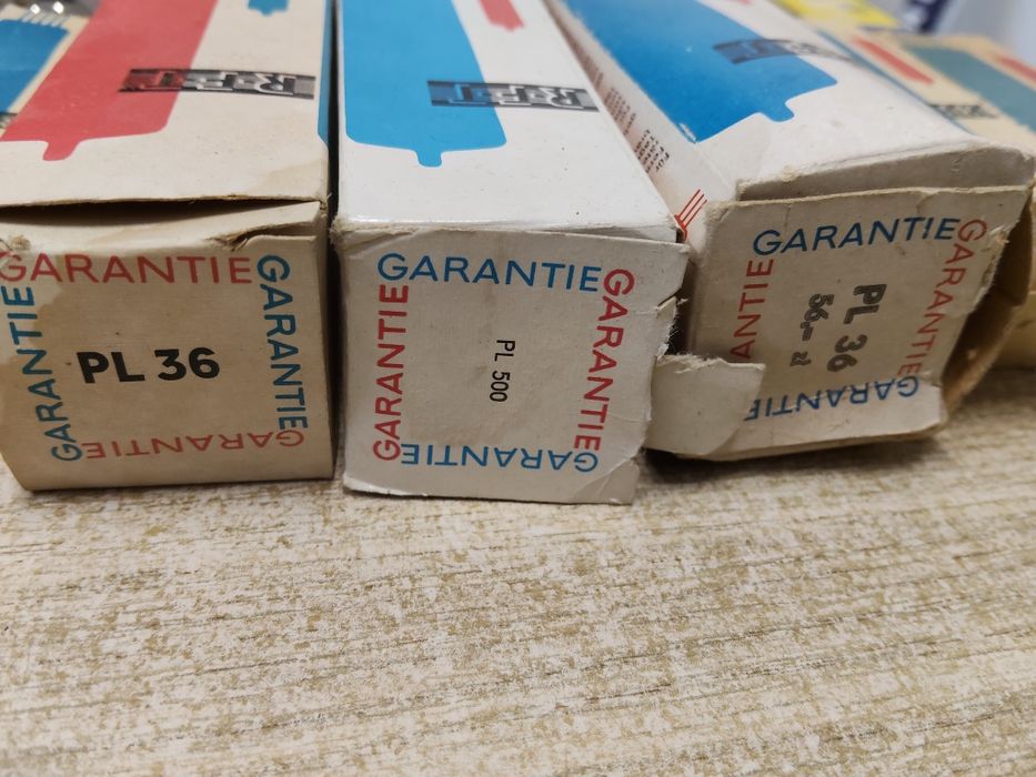 Lampy elektronowe 40 szt.  Polam, UNITRA, RFT, Tesla