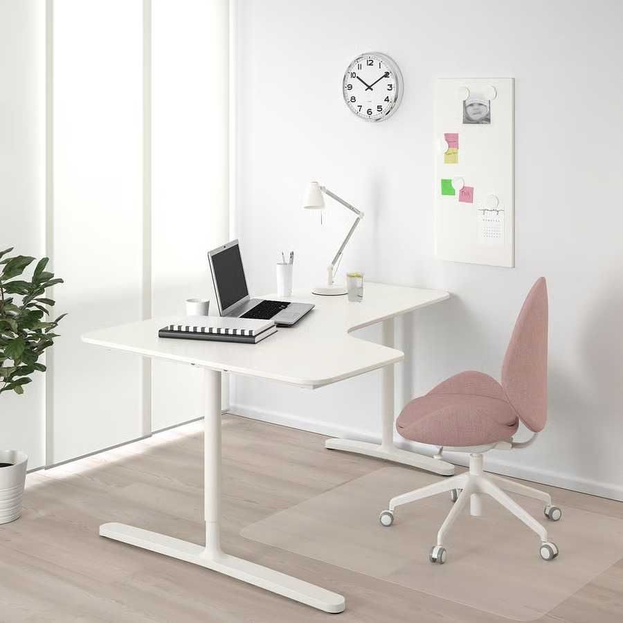 Secretária de canto IKEA BEKANT 160x110 cm