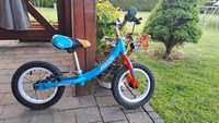 Niebieski rower biegowy biegówka Kross Mini 12 cal