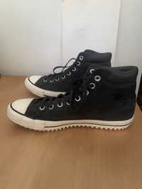 Чоловічі сірі замшеві converse All Star 42р. 43р. Grey Suede Mid Boot