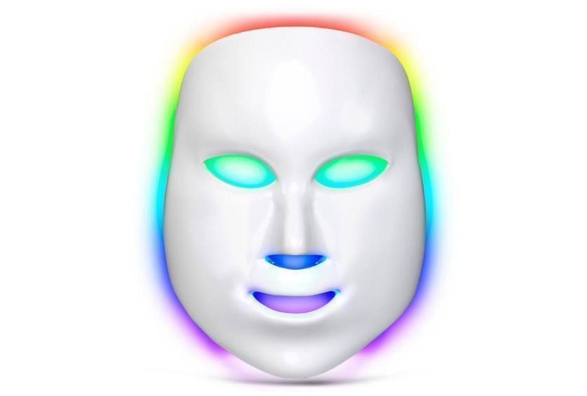Светоидиодная led маска уход за лицом lacormi led beauty mask терапія
