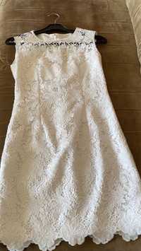 Платье гипюровое свадебное