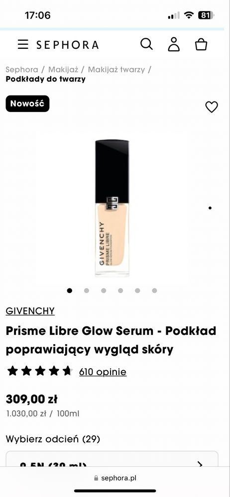 Podkład Givenchy Prisme Libre 3W