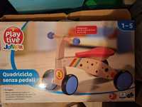 Triciclo madeira playtive