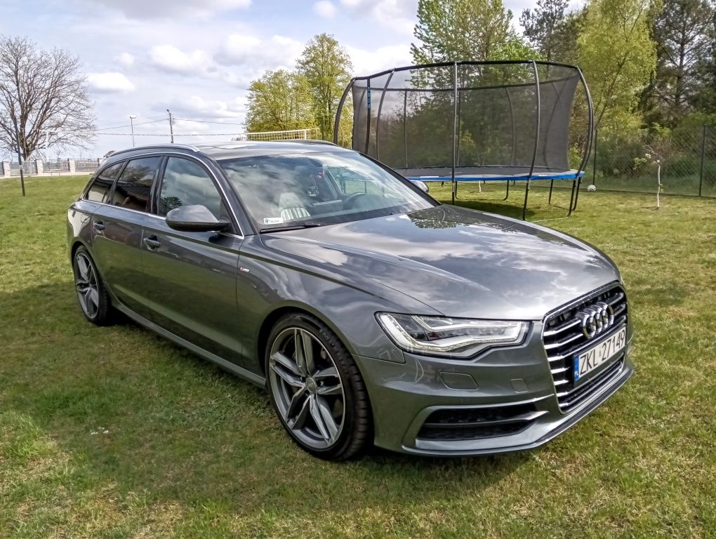 Audi A6 C7 3.0Tdi 313Km full LED,aktywny wydech,Quatro,3xsline