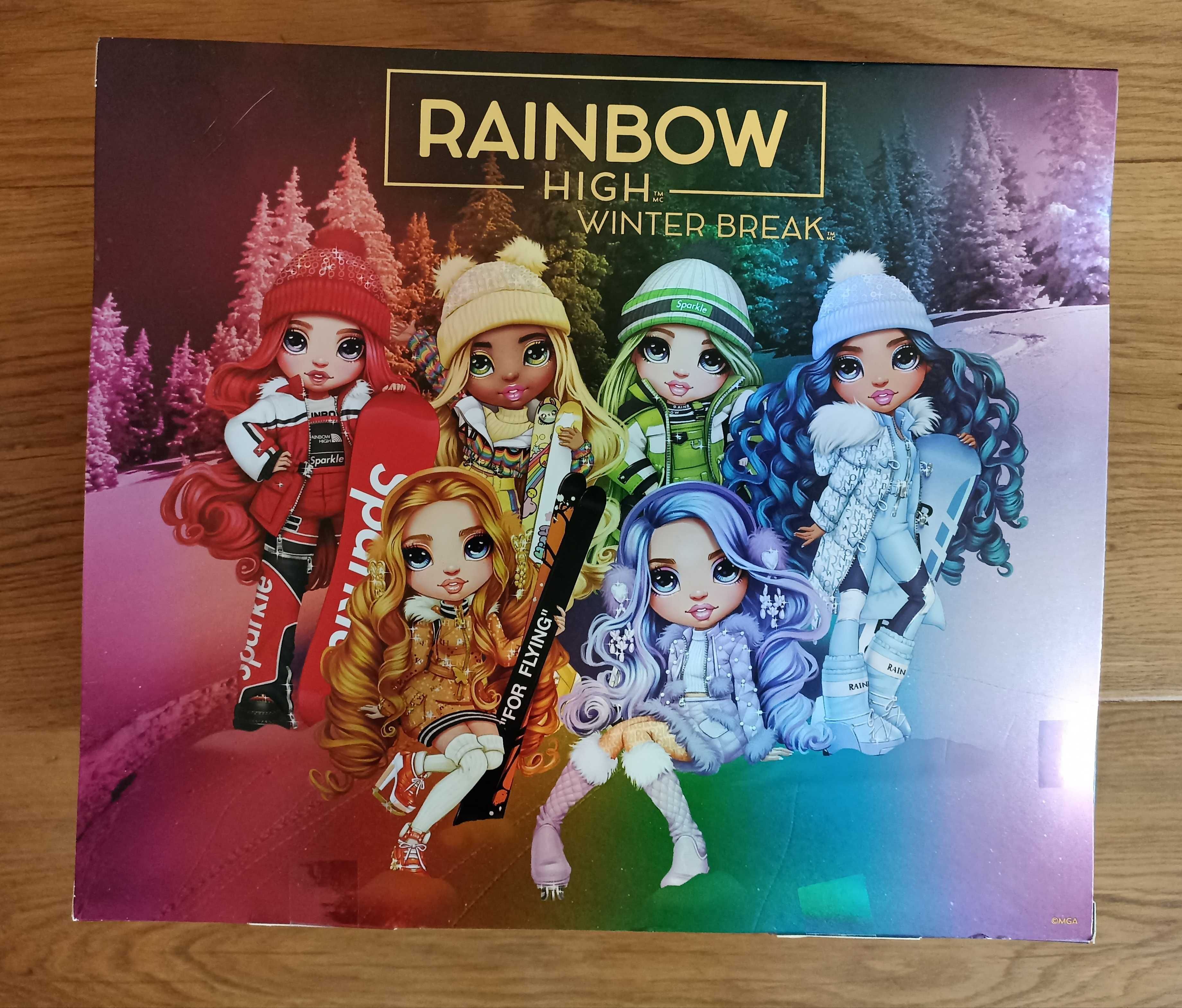 Rainbow High Winter lalka Skyler Bradshaw nowa niebieska