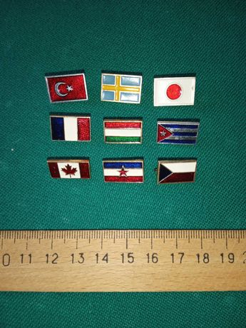Значки Прапори країн