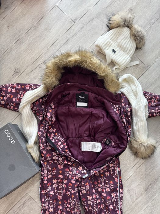 Reima 98+6 комбінезон ботинки Ecco 28