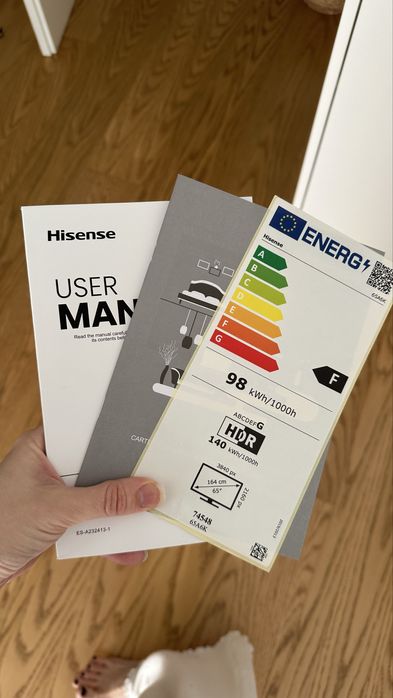 TV Hisense 65A6K