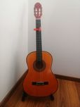 Violão acústico + suporte + afinador