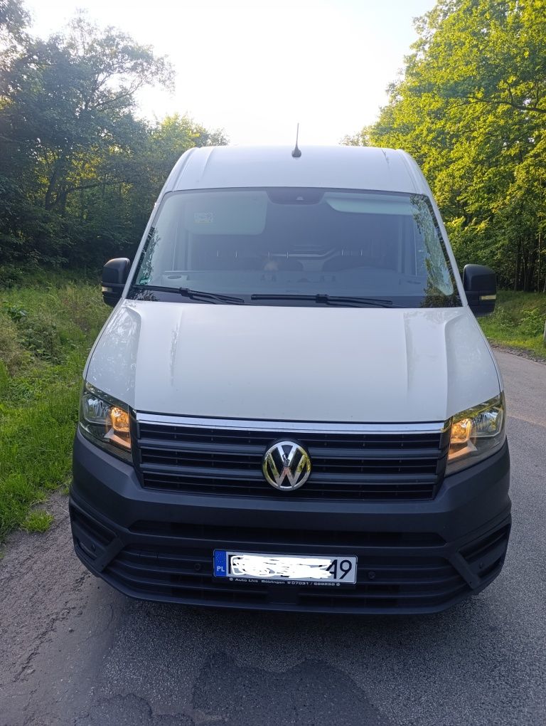 Crafter 2.0tdi 140km. 65 500NETTO. Długi wysoki