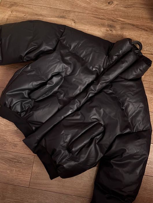 Тепла чорна зимова куртка (чоловіча, жіноча, коротка)