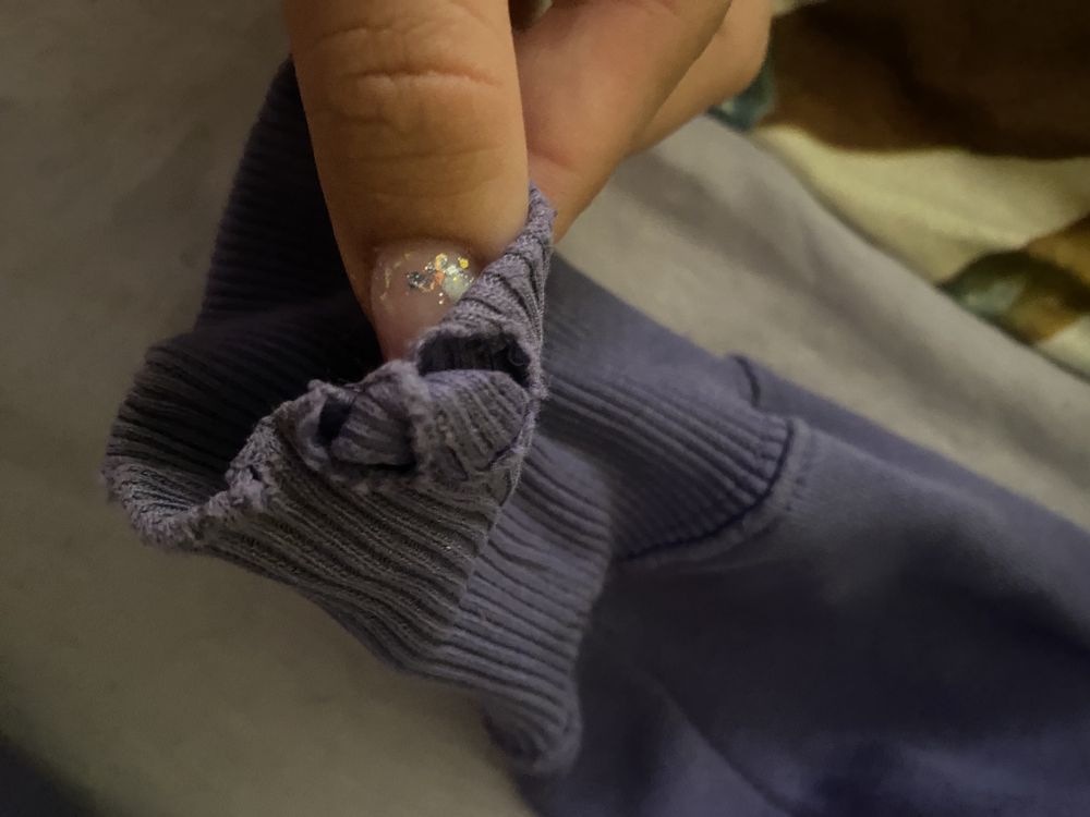 Dluga bluza rozpinana, wchodzi na rozmiar L