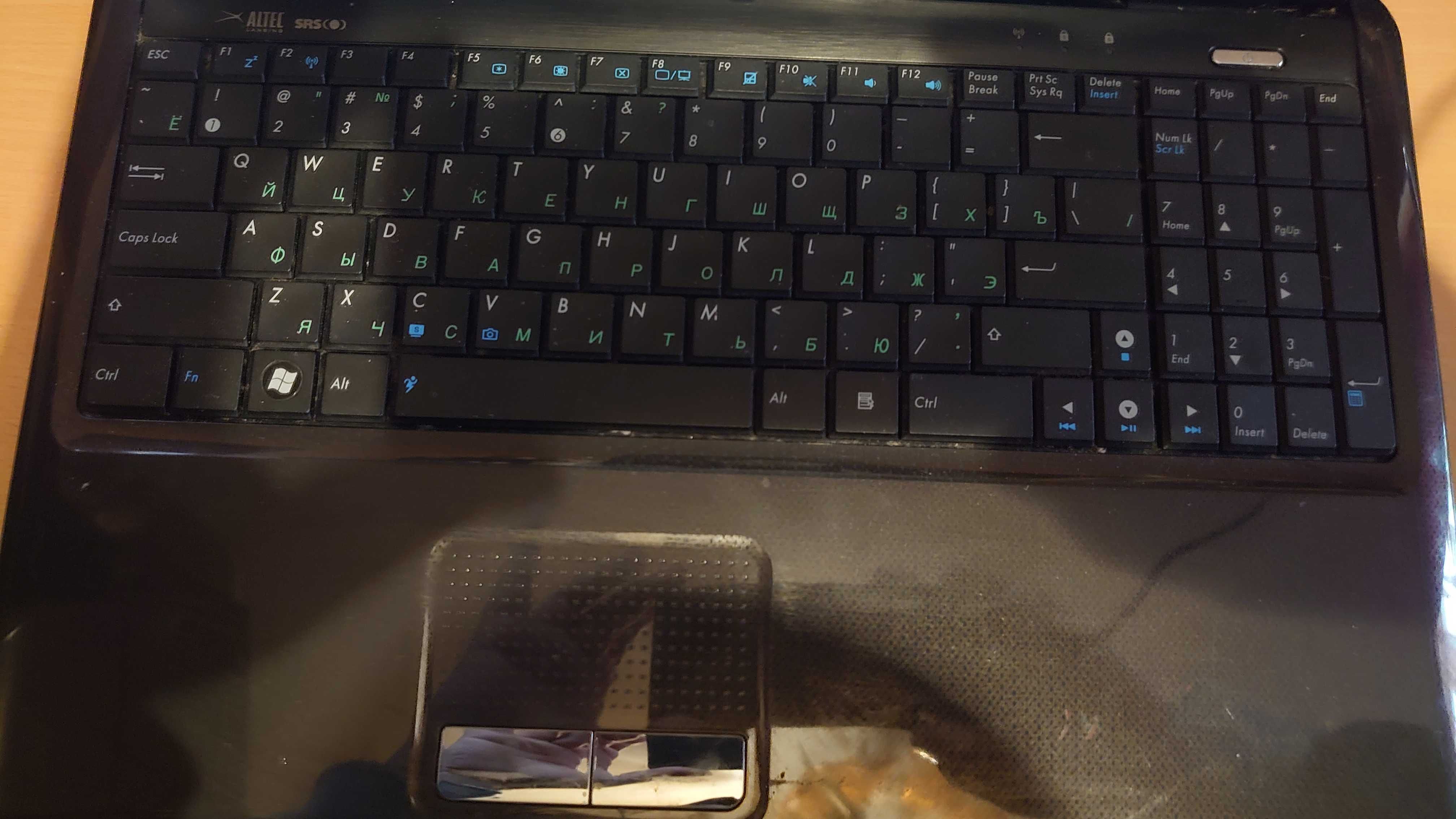 ASUS K50AF Н/Р  на відновлення , запчастини, по-компонентно.