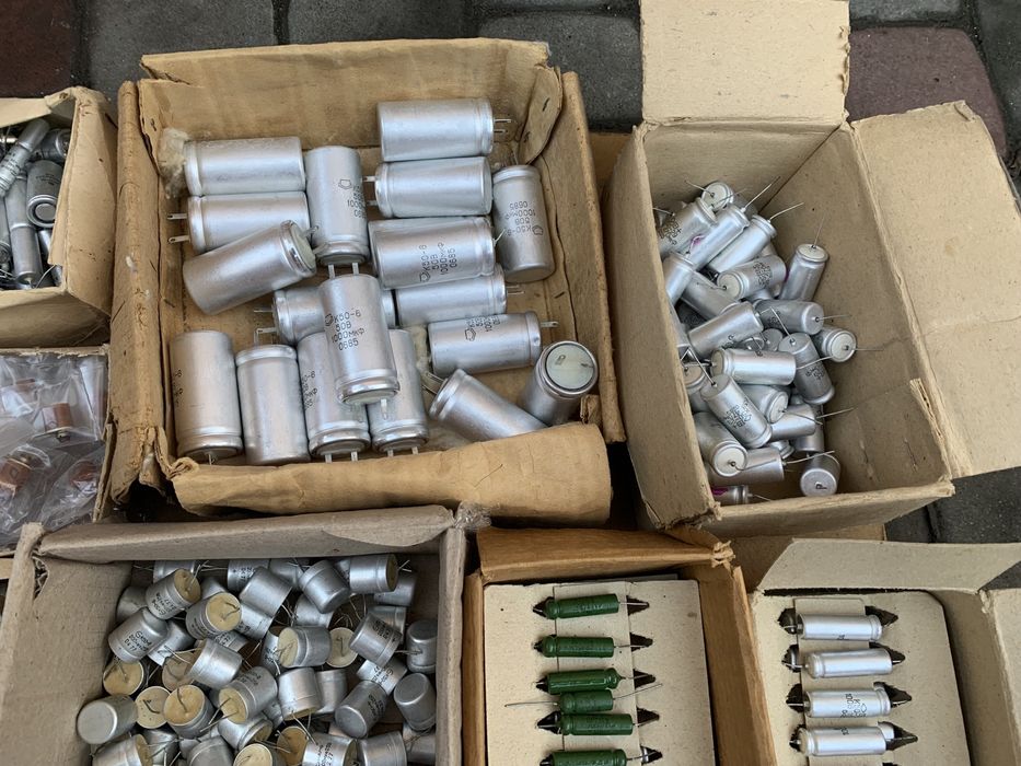 Конденсатор ссср новое