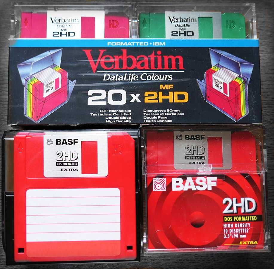 Дискеты FDD 3.5" VERBATIM, BASF, IMATION, другие   10 грн.