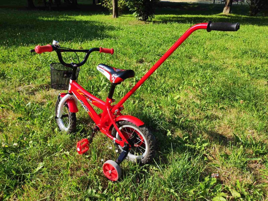 Rower dziecięcy ROCK KIDS SPARK 12" czerwony