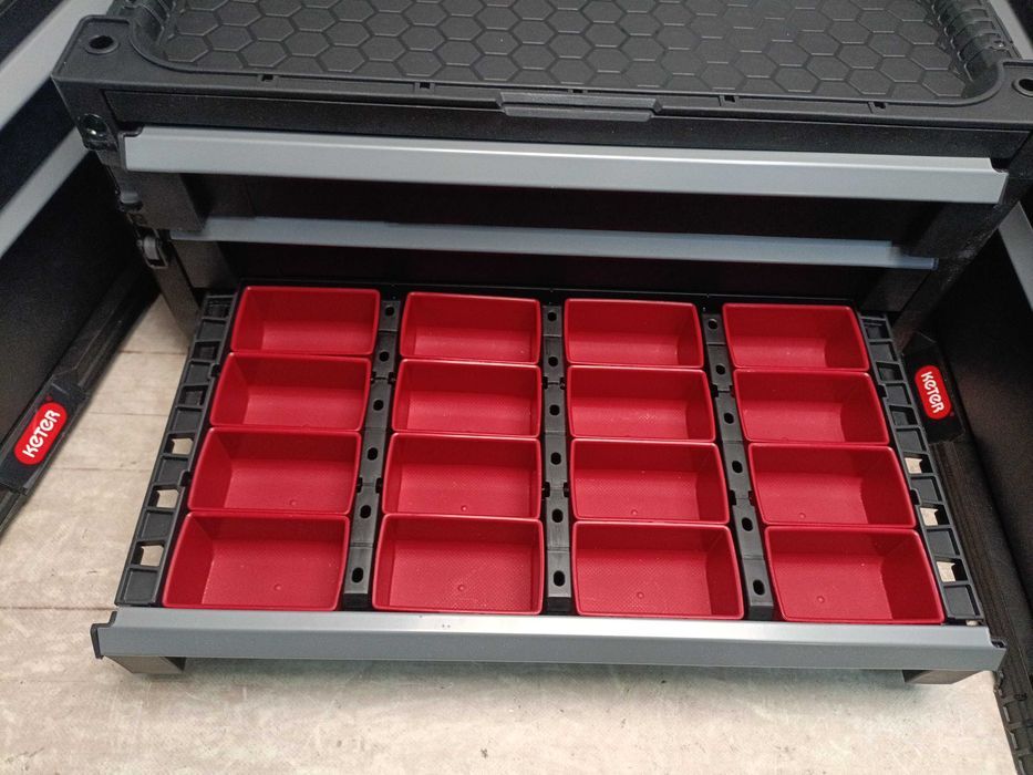Keter Set Drawer 238557 модульні ящики для інструменту, 7шт, 3 модуля