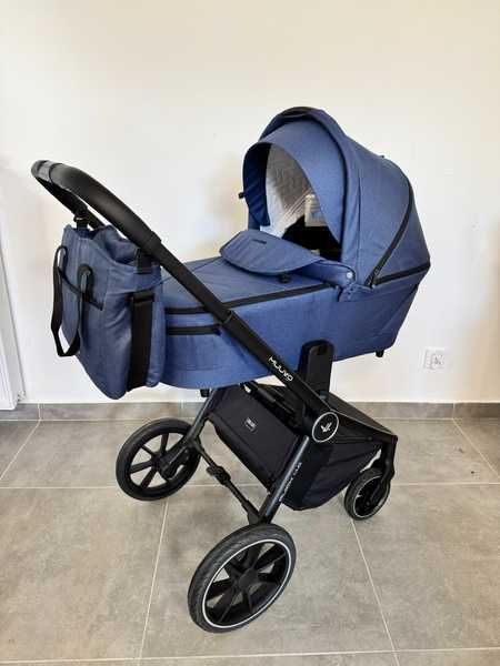 [OUTLET] Muuvo Quick 4.0 Wózek Głęboko-Spacerowy Azure Blue