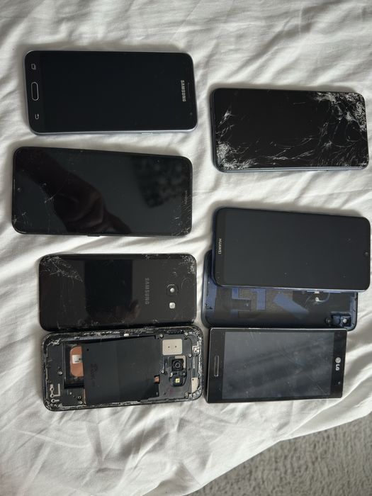 Iphone 6, 6S, Samsung itp Uszkodzone