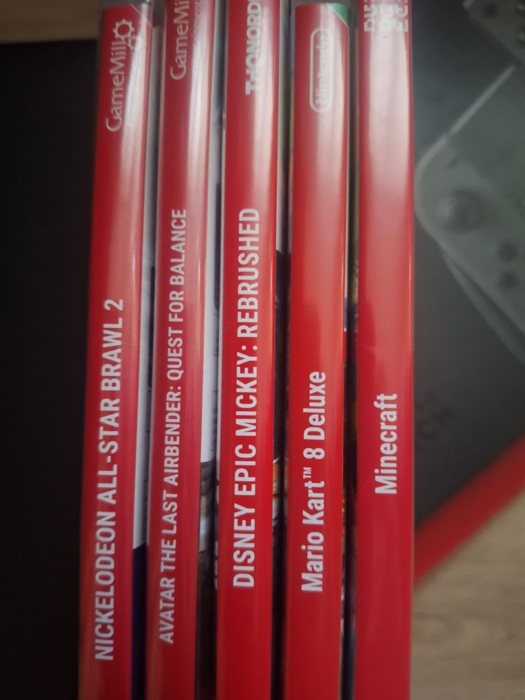 Nintendo switch V2 + gry + akcesoria