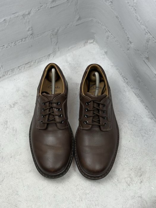 Чоловічі шкіряні черевики Clarks Gore-Tex 42p