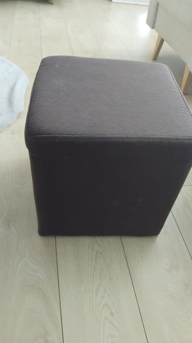 Pufa kolor ciemny brąz