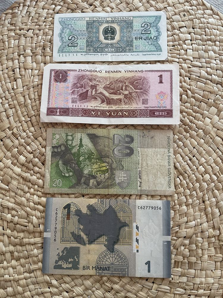 4 banknoty stan bdb