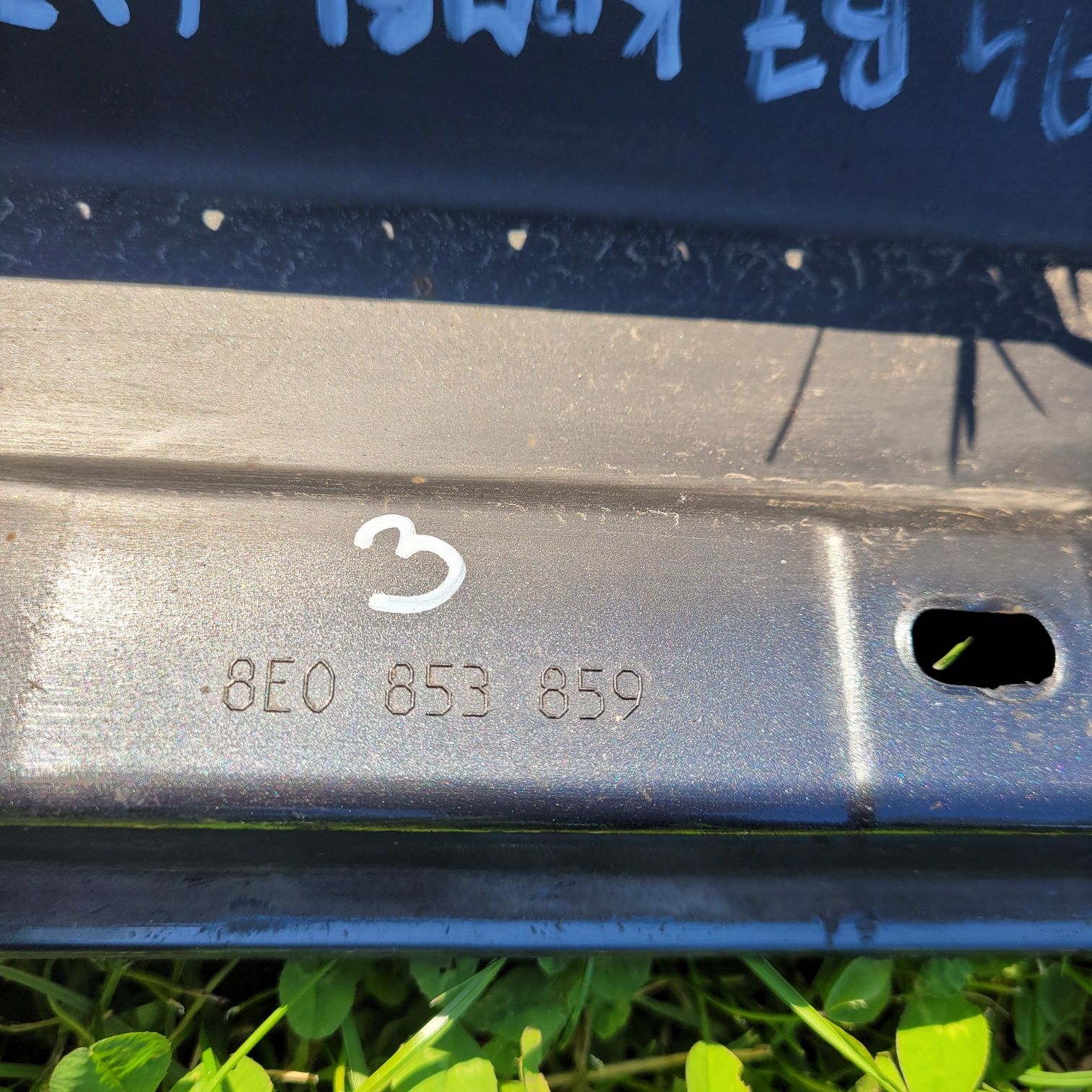 Listwa nakładka progowa lewa audi a4 b7 kombi 2006r LX7Z