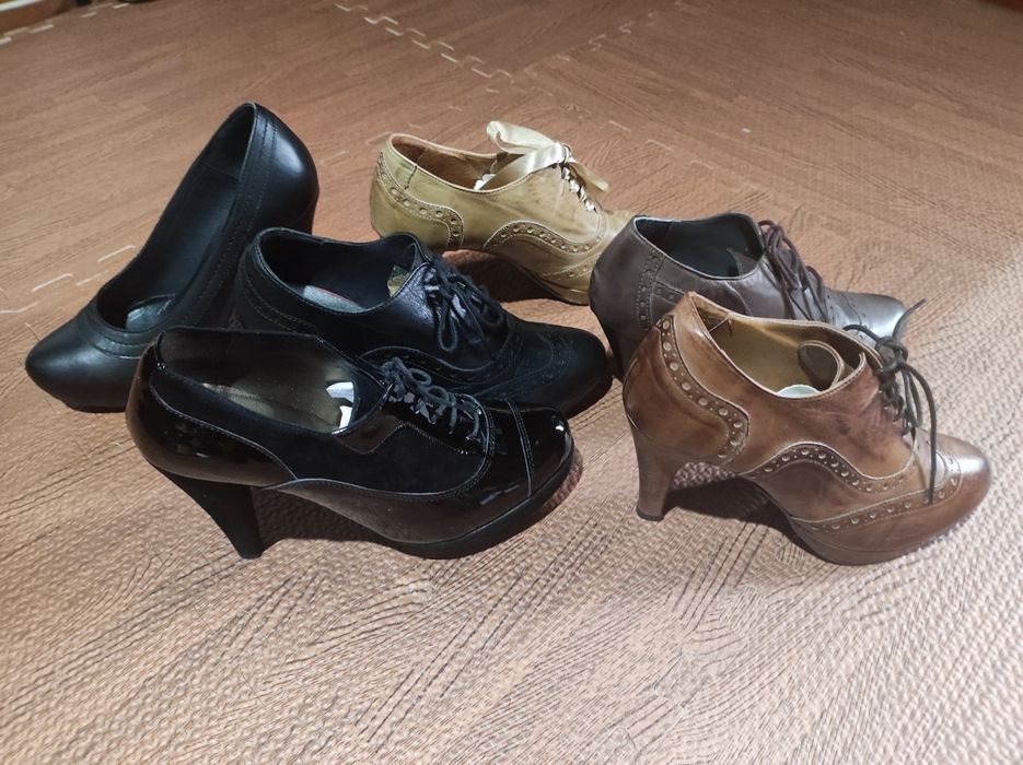 Botins em pele novos - n°:39