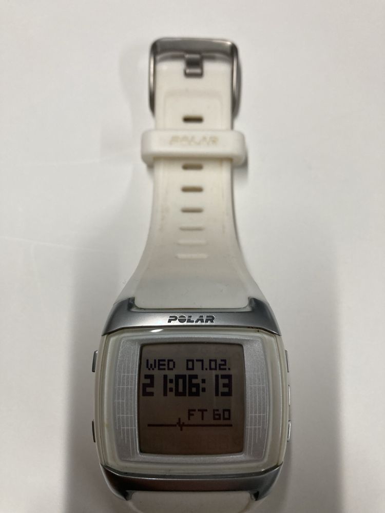Relógio pulsómetro Polar FT60 branco