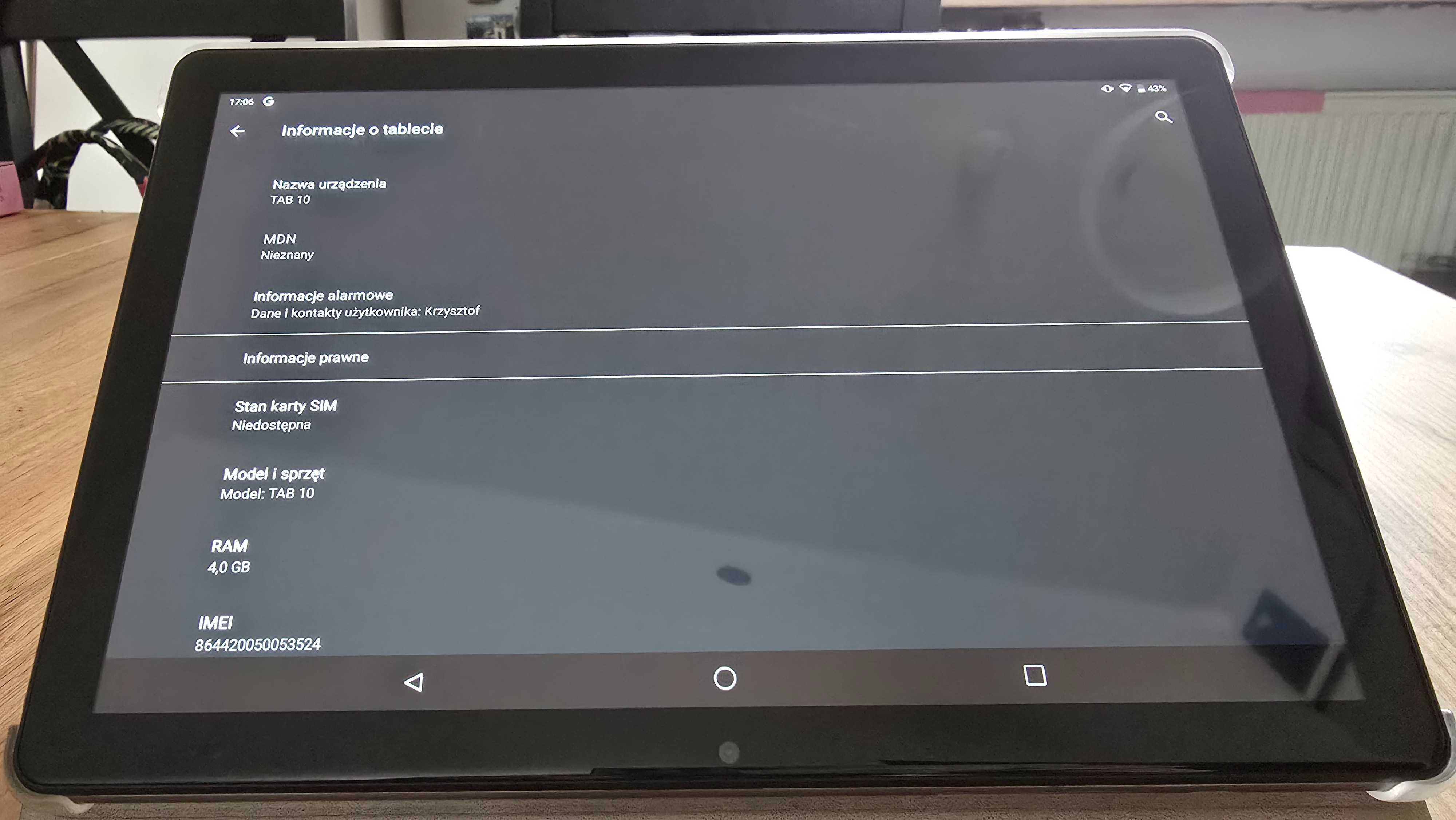 Tablet LTE GSM Cubot Tab 10 10.1 4/64GB Android 11 etui FHD