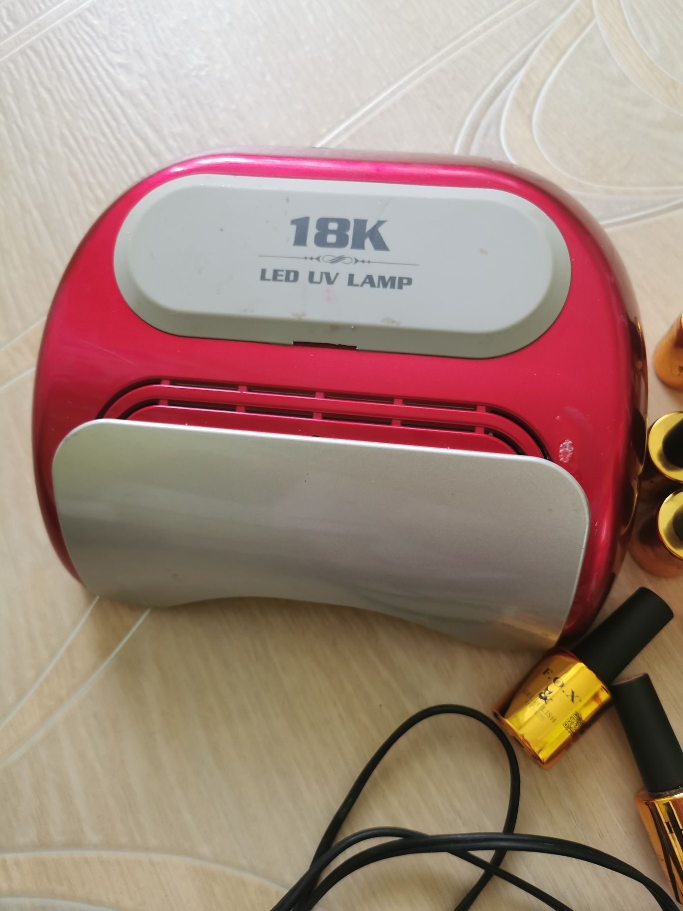 Гель-лаки, топи, втирки, блискавки, пісок + Led лампа в подарунок