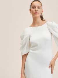 Vestido Branco Mango XL