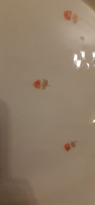 Giesche - przedwojenna porcelana  - owalny półmisek