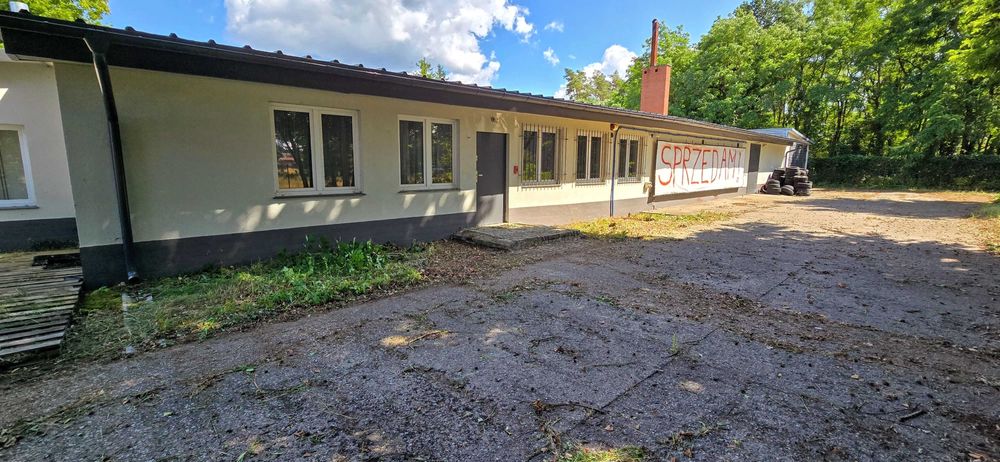 Goleniów przy S3-S6 magazyn - warsztat biuro - z mieszkaniem