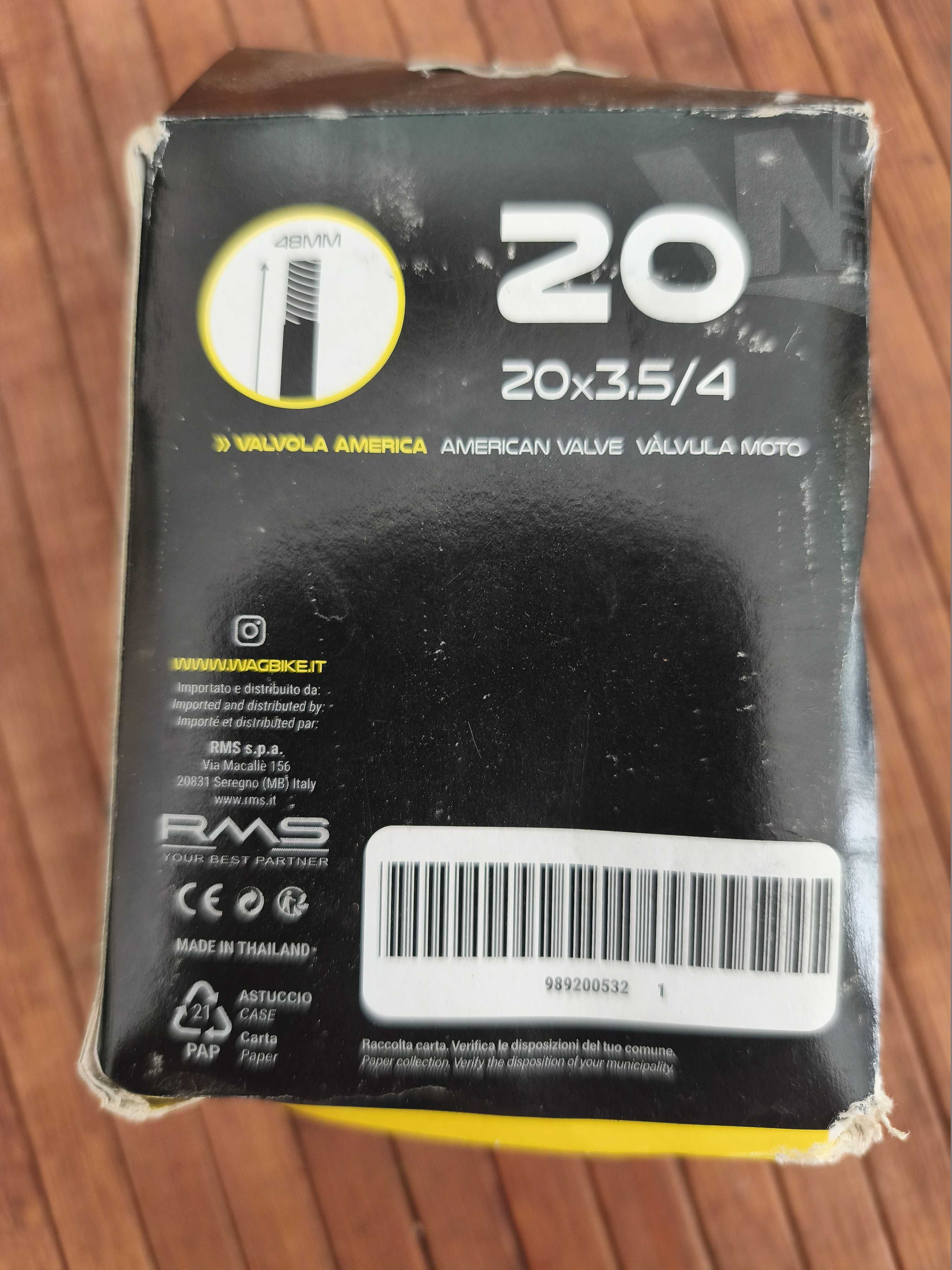 Câmara de ar bicicleta 20*4  NOVO