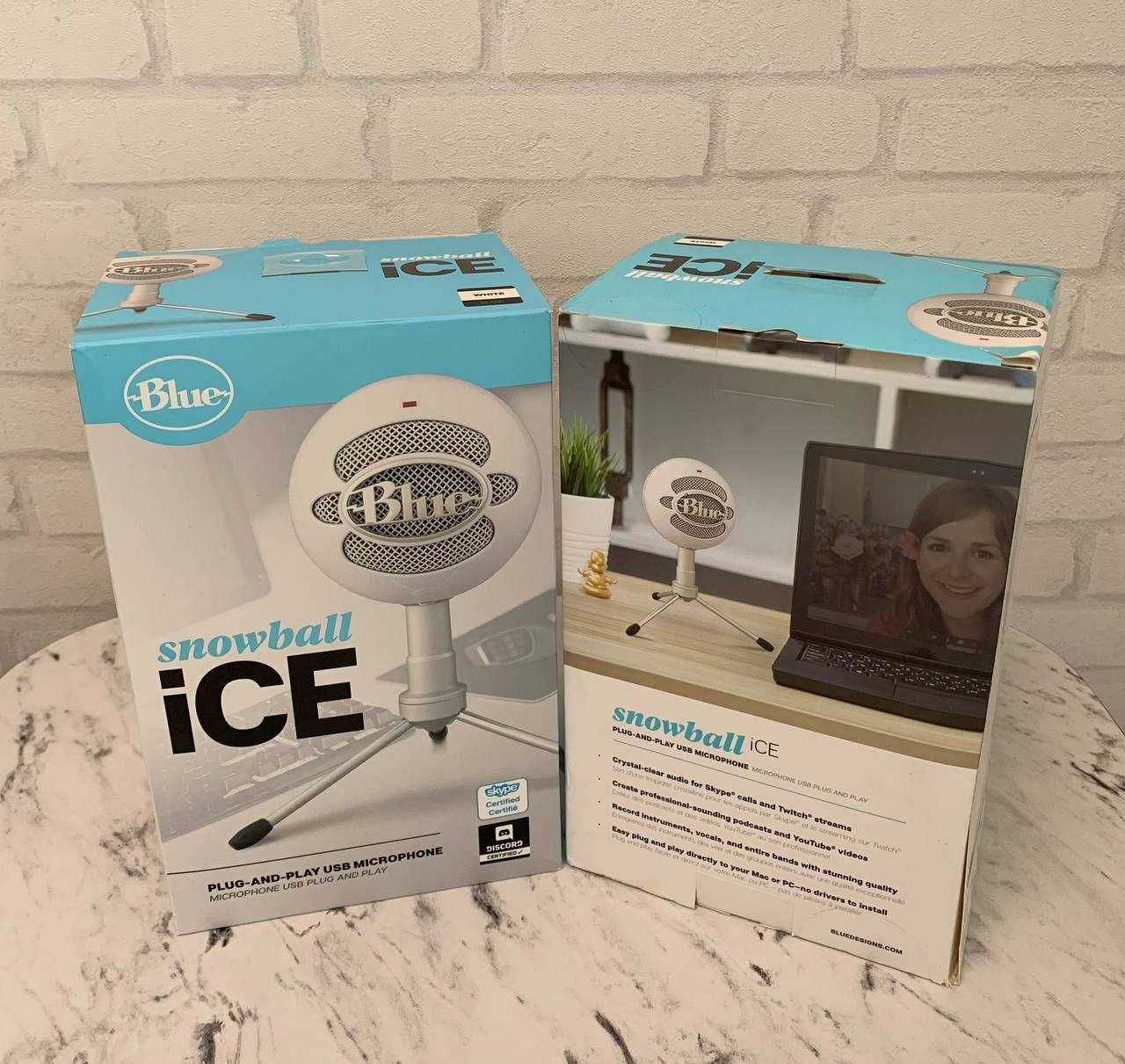 Мікрофон для ПК / для стрімінгу Blue Microphones Snowball iCE white